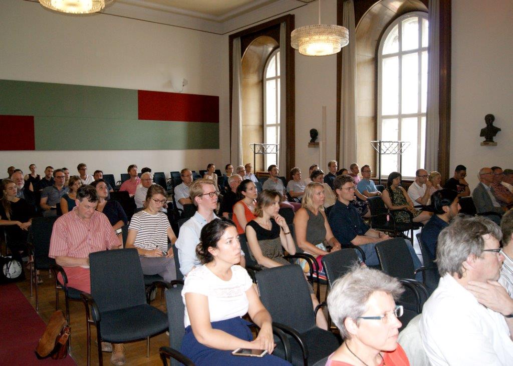 Während der Vorlesung: Publikum