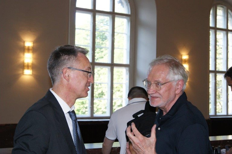 Im Gespräch: Prof. Dr. Peter H. Feindt und Prof. Dr. Frank Fischer