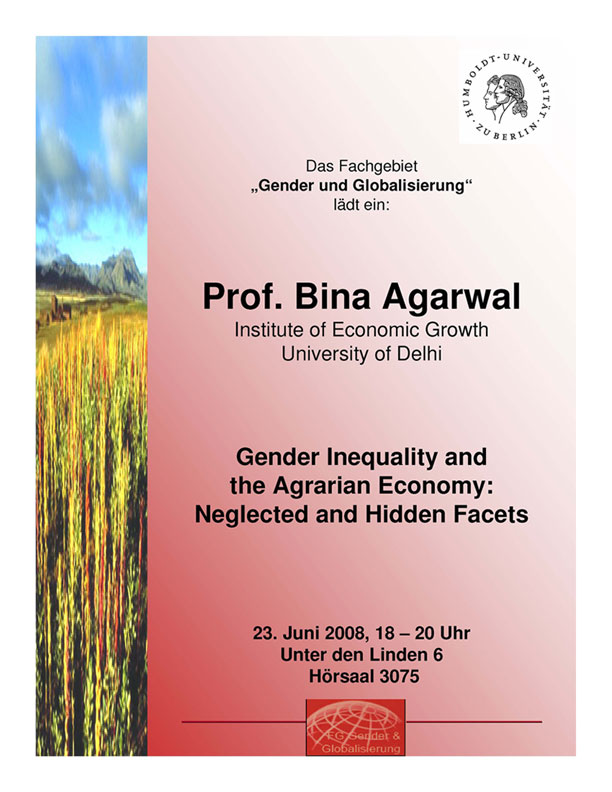 Plakat_Agarwal_Gender_Inequality_and_Agrarian_Economy