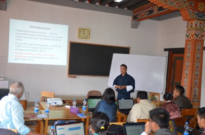 Student presentation