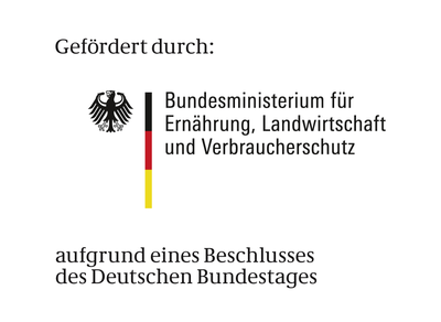 suported by Bundesministerium für Ernährung, Landwirtschaft und Verbraucherschutz