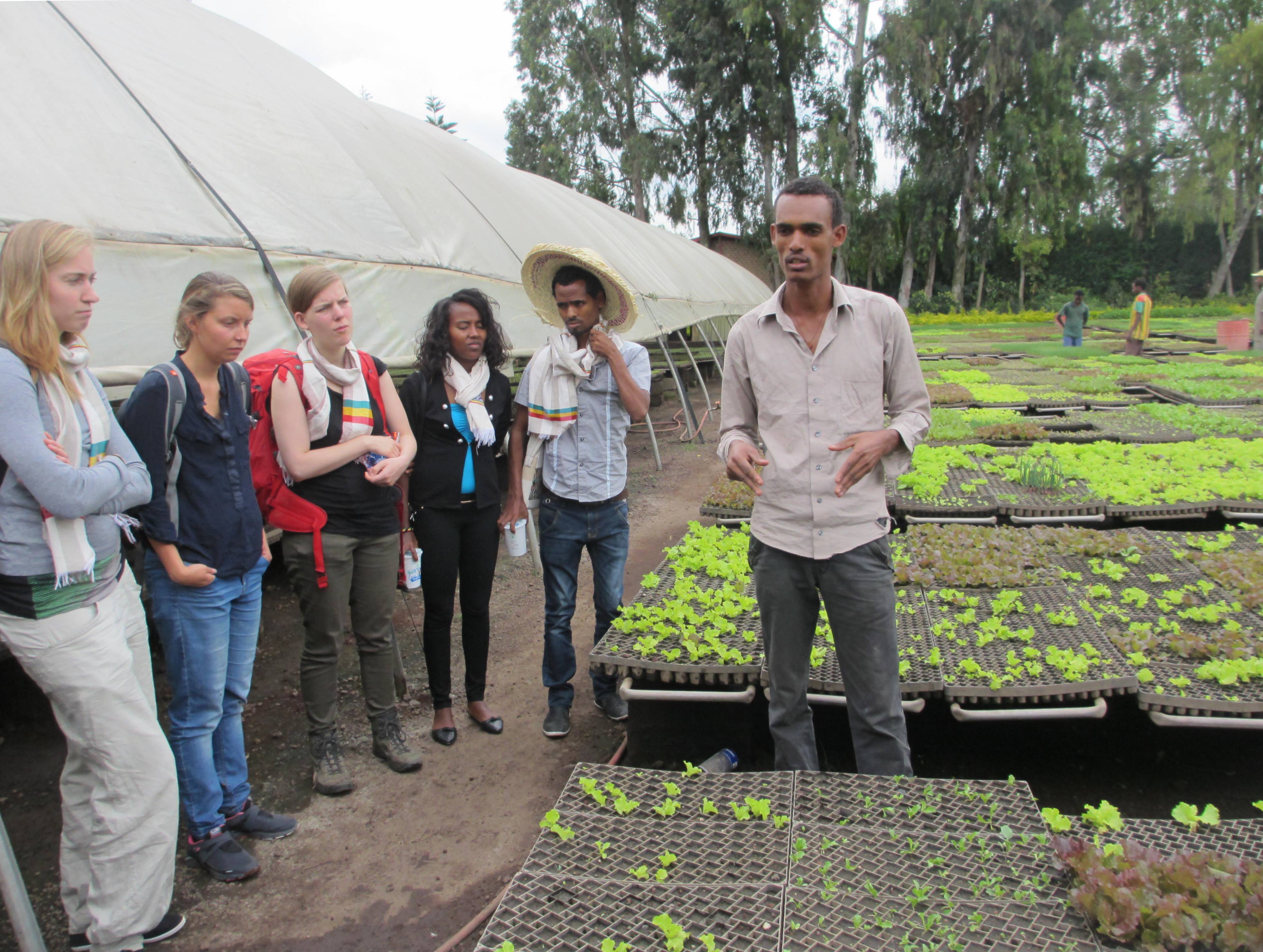 Presentation at the Genesis farm, Debre Zeit