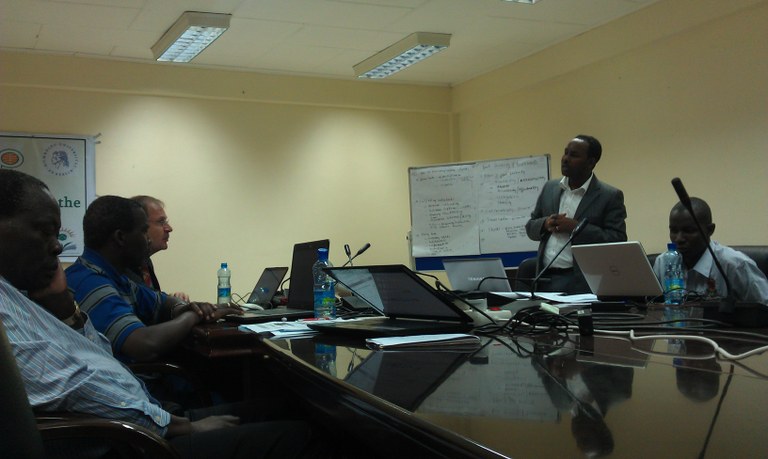 At the local stakeholder workshop bringing together farmers, NGOs, government officials, co-operative officers At the local stakeholder workshop bringing together farmers, NGOs, government officials, co-operative officers