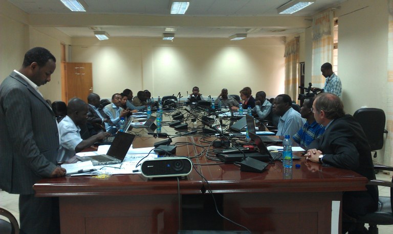 At the local stakeholder workshop bringing together farmers, NGOs, government officials, co-operative officers At the local stakeholder workshop bringing together farmers, NGOs, government officials, co-operative officers