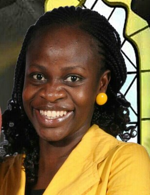 Dorcas Anyango, team member from UoN, Kenya